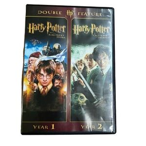 Harry Potter Double Feature Sorcerers Stone Chamber Of Secrets DVD‎